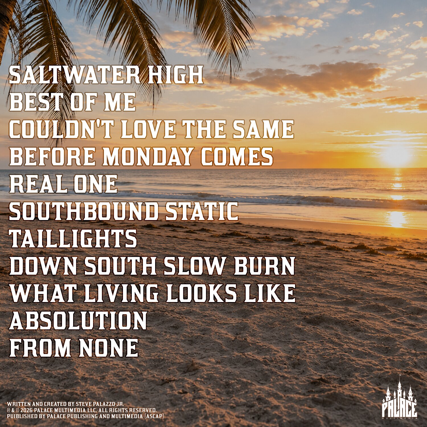 Southbound Static, debut album cover, back